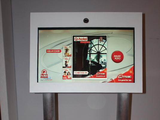 A Brickz.tv
                            powered Q-hotel screen